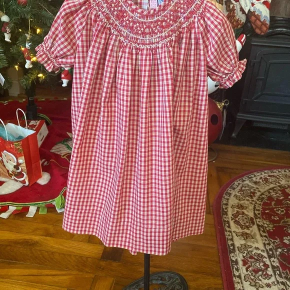 Orient Expressed Inc Smocked Toddler Girls Dress size 3 - Picture 14 of 16